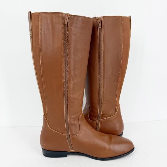 Aldo Womens Riraven Riding Boots US 10 M EU 41 Brown Leather EUC - Picture 4 of 14